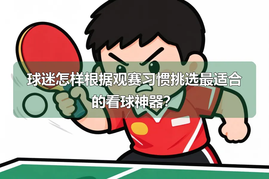 球迷怎样根据观赛习惯挑选最适合的看球神器？